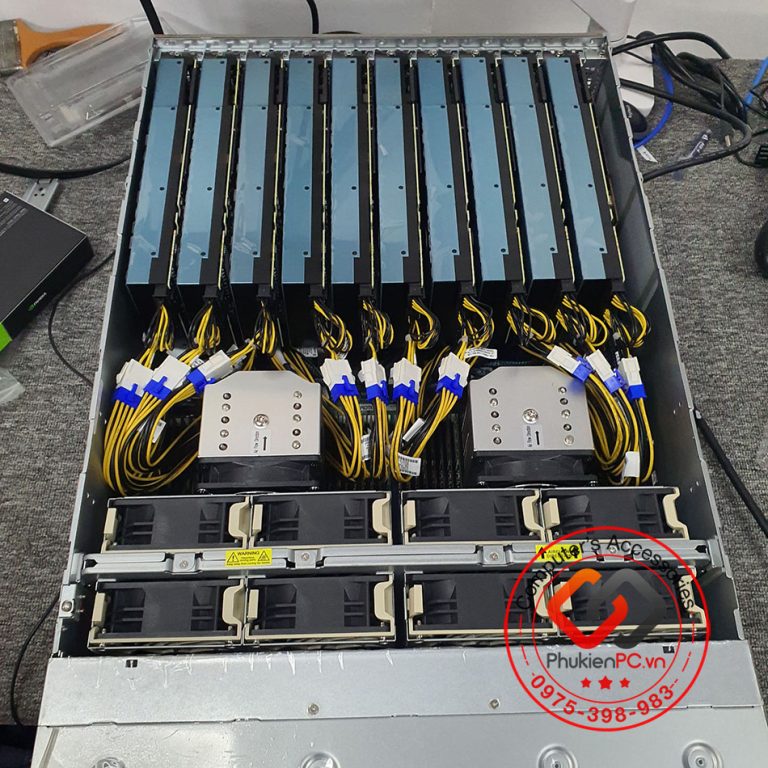 Dây nguồn 8Pin CPU sang 2 8Pin PCIe lắp VGA cho Server, PC, Workstation