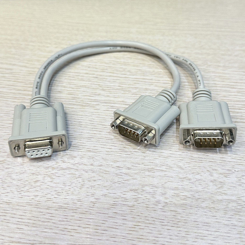 Dây chia DB9 RS232 Female to 2 DB9 Male