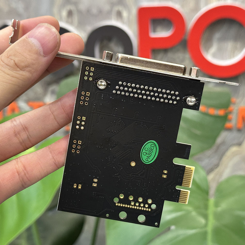 Card chuyển đổi PCI-E to 4 RS232 Chipset AX99100 hỗ trợ Win 7/10/11