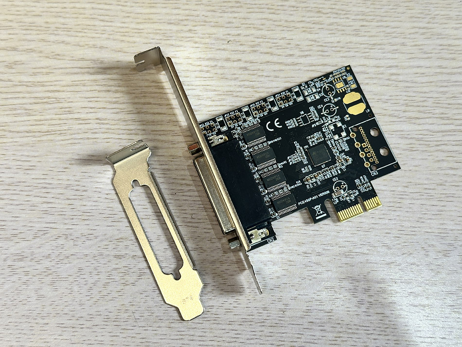 Card chuyển đổi PCI-E to 4 RS232 Chipset AX99100 hỗ trợ Win 7/10/11