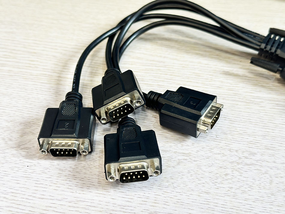 Card chuyển đổi PCI-E to 4 RS232 Chipset AX99100 hỗ trợ Win 7/10/11