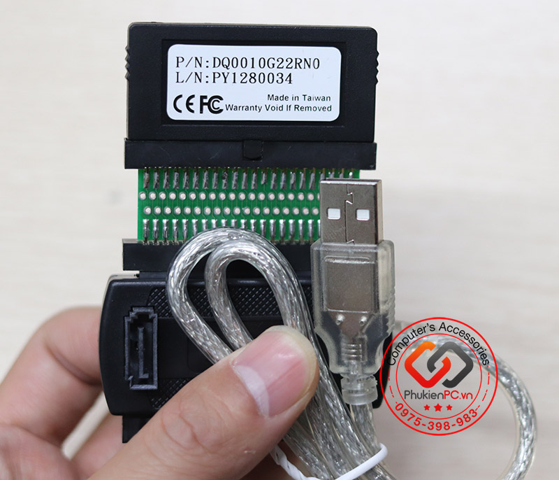 Đầu đọc thẻ USB 2.0 44Pin Reader Hard Disk DOM EDC