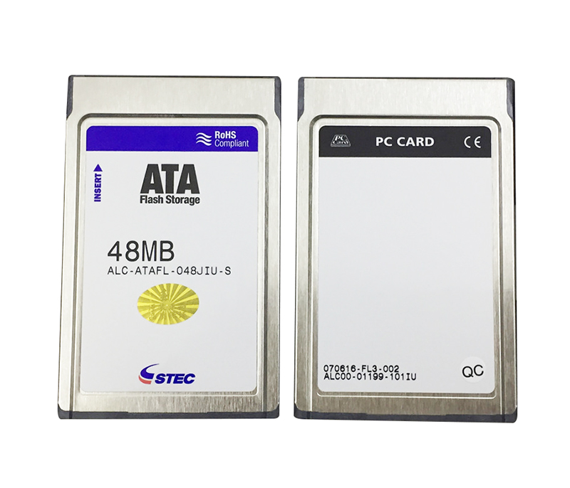 STEC PC CARD ATA PCMCIA Memory Card Industrial 48MB