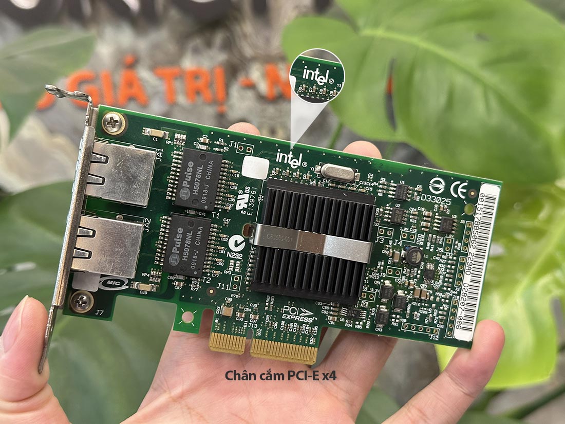 Sun 371-0905-04 Dual Port Gigabit NIC PCIE Adapter