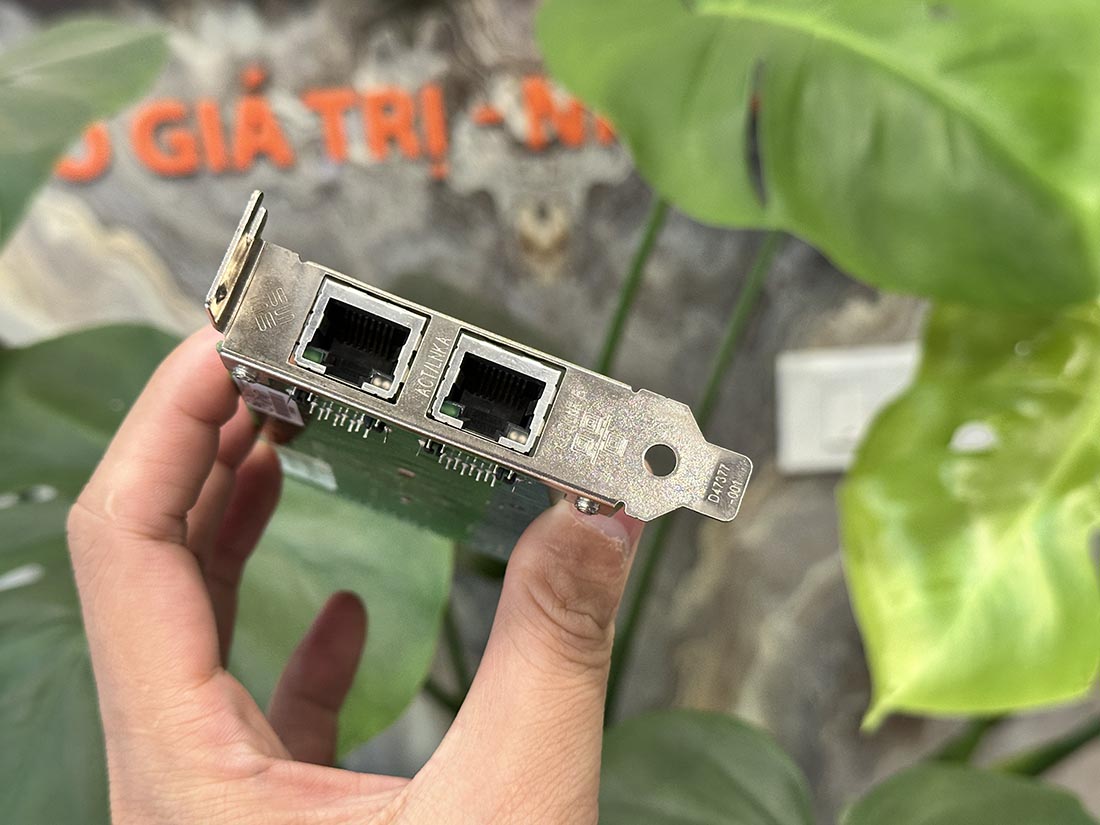 Sun 371-0905-04 Dual Port Gigabit NIC PCIE Adapter