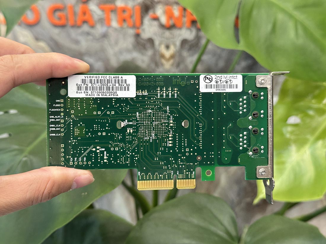 Sun 371-0905-04 Dual Port Gigabit NIC PCIE Adapter
