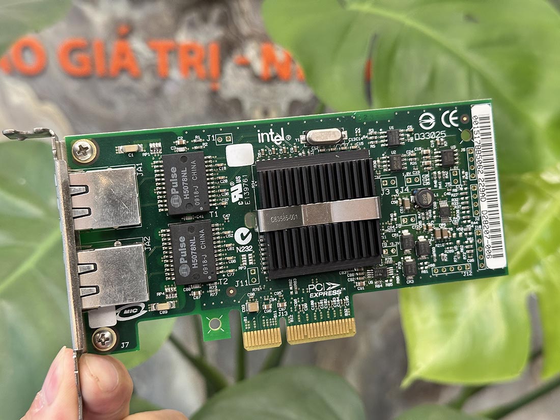 Sun 371-0905-04 Dual Port Gigabit NIC PCIE Adapter