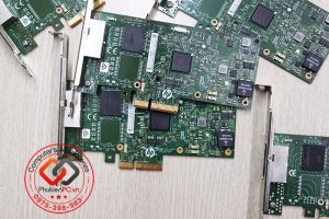 Card mạng PCIe x4 to LAN Ethernet 1000 cho PC Server (hàng tháo máy)