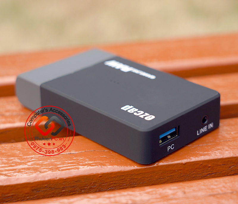 USB 3.0 to HDMI Capture Box ghi hình 4K 2K HD1080P 120Fps