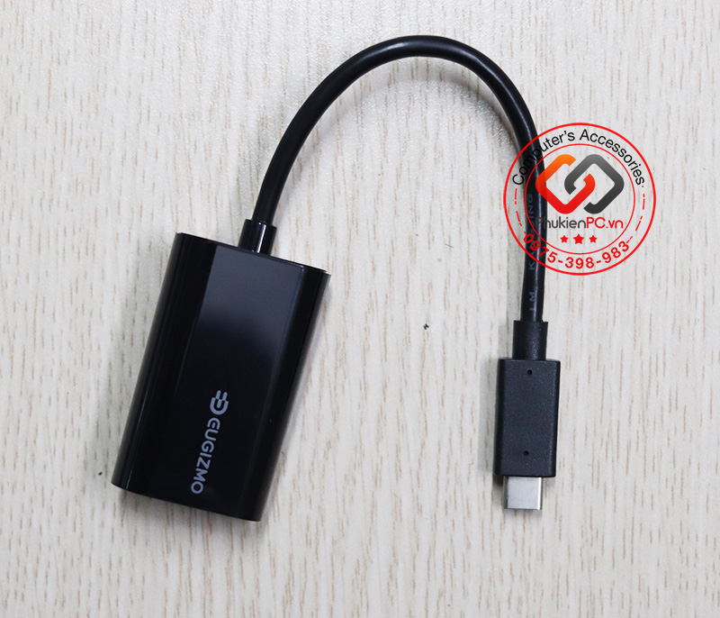 Cáp USB-C/Thunderbolt 3 sang LAN 1000 Mbps tự nhận driver