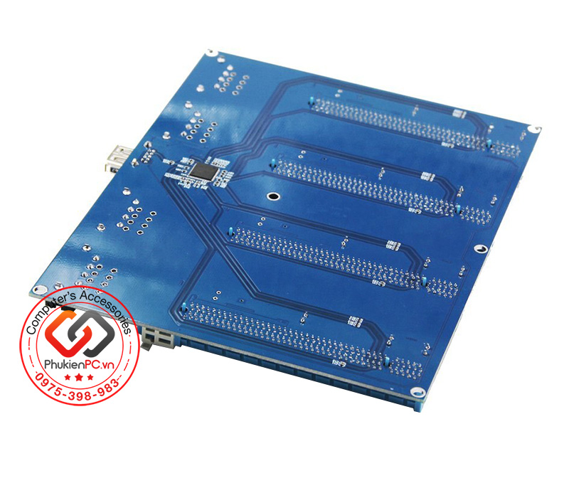 Card Riser chia PCIe 1X ra 4 PCIe 16X
