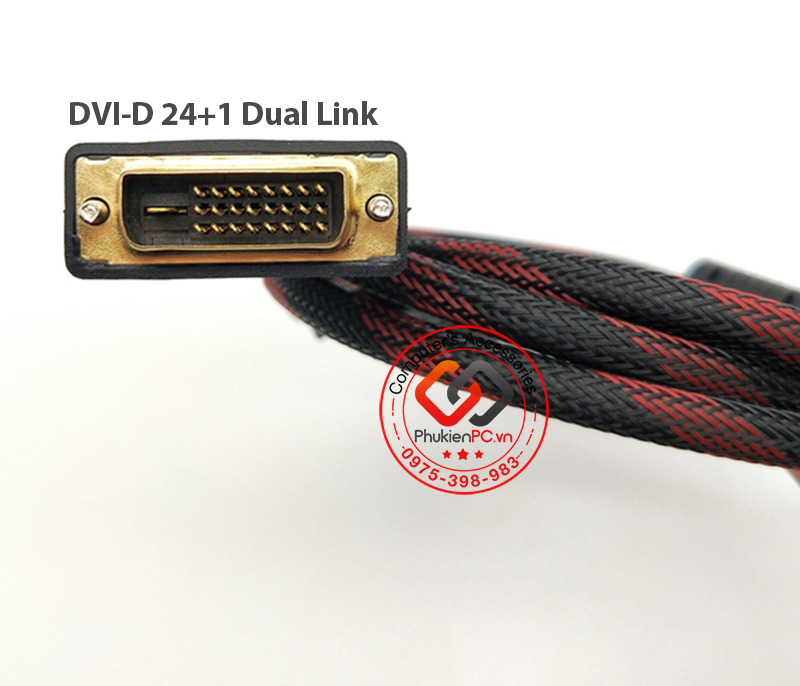 Cáp DVI-D 24+1 sang HDMI dài 1.5M chuyển đổi 2 chiều