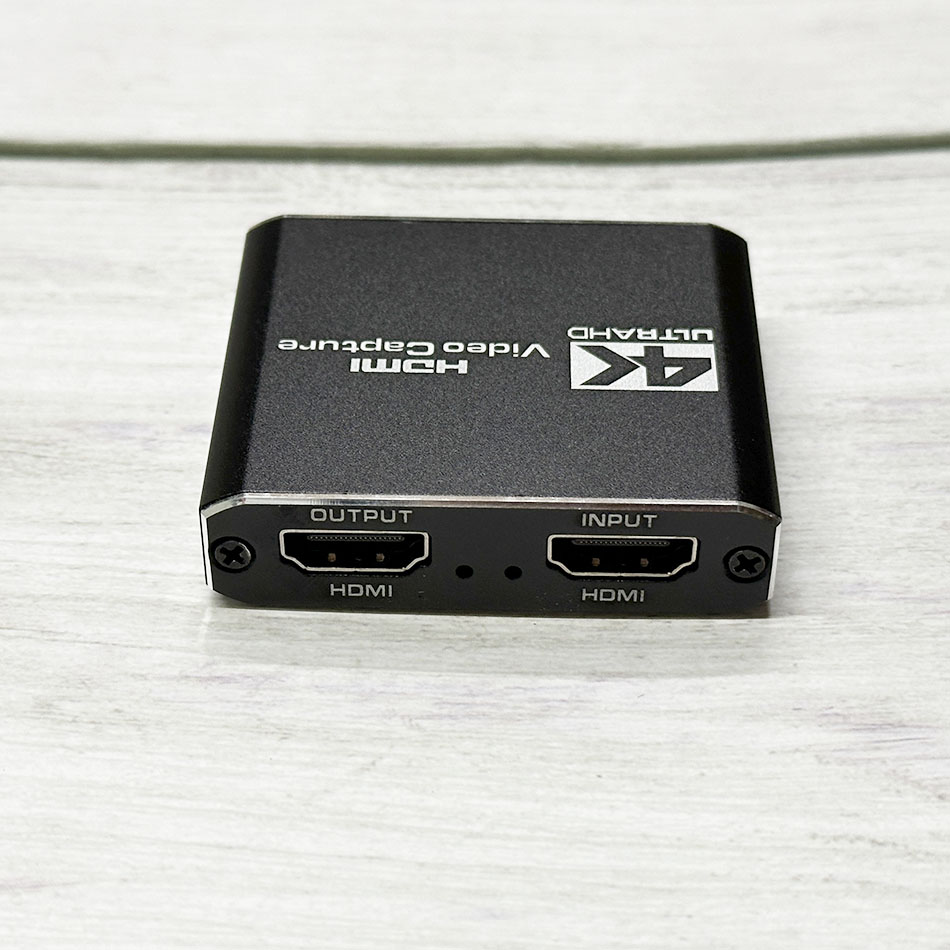 Box HDMI ghi hình, live stream video 4K USB 3.0 có mic - Chụp ảnh ghi hình máy siêu âm, nội soi vào máy tính PC Laptop