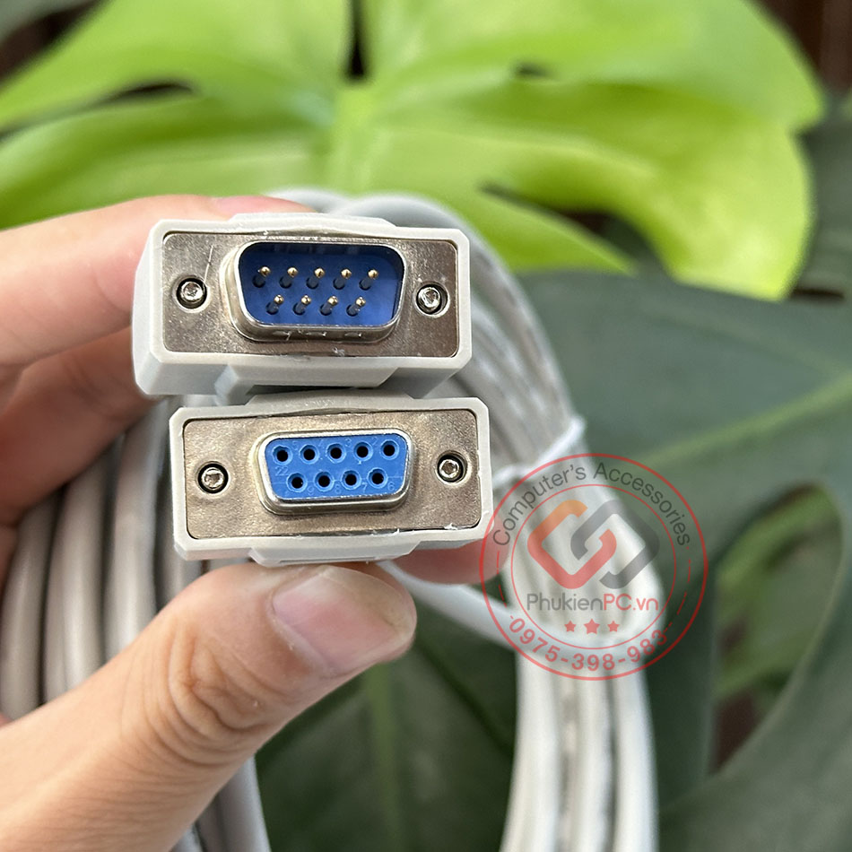 Cáp RS232C Null Modem male to female nối chéo