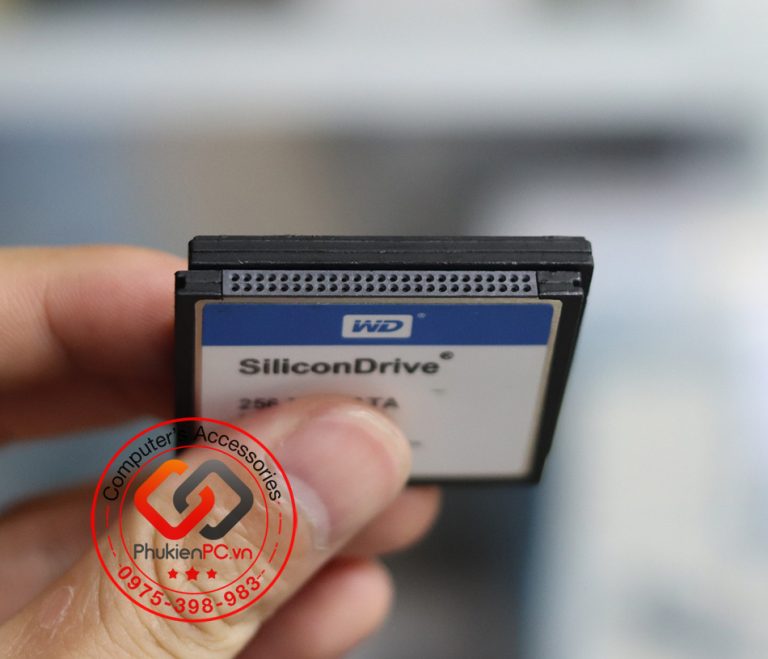 WD SiliconDrive 256MB CompactFlash Card (PATA) | SSD-C25M, Ideal For Legacy Industrial Systems