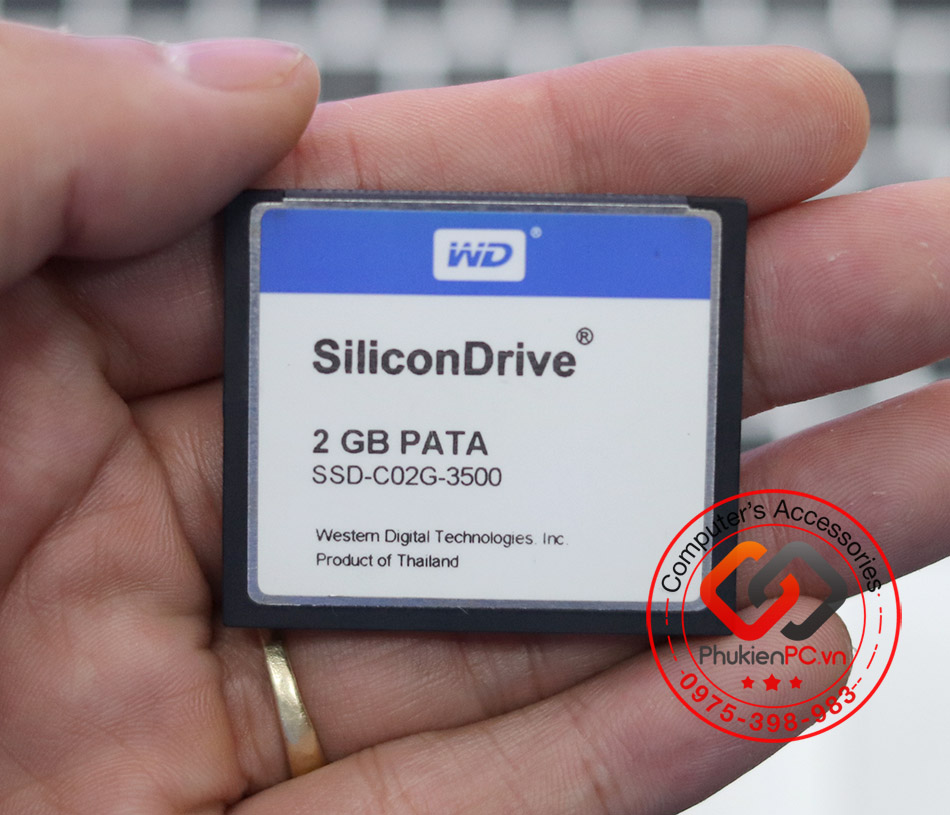 Thẻ nhớ CF Card WD SiliconDrive 2GB PATA