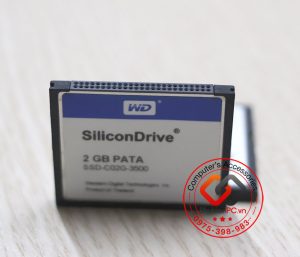 Lot Of 10 WD SiliconDrive 2GB PATA CompactFlash Cards - SSD-C02G-3500/3800