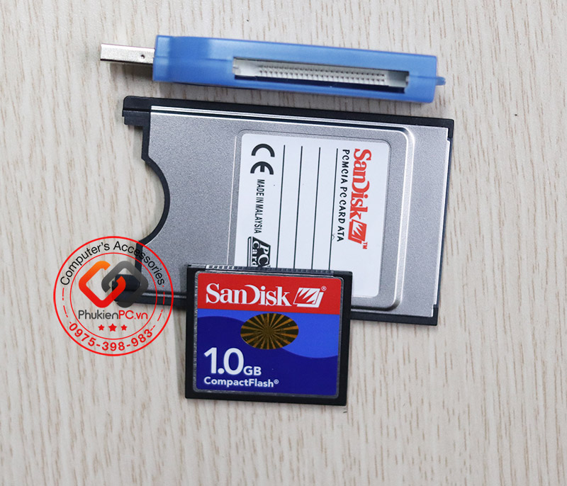 Thẻ nhớ CF Card Sandisk 1GB chuyên dụng cho máy CNC