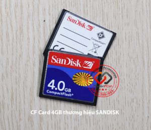 Thẻ nhớ CF SANDISK 4GB chuyên dụng cho máy CNC chất lượng cao