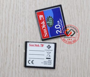 Nơi bán thẻ nhớ CF card SanDisk 2GB chuyên dụng cho máy CNC
