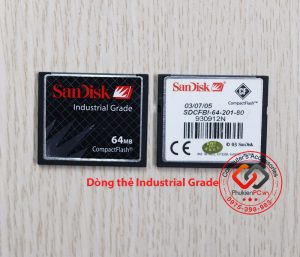 Thẻ nhớ SanDisk CF Card 64mb dung lượng nhỏ cho máy CNC