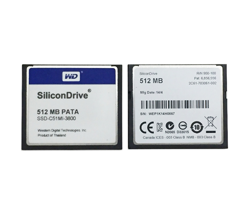 Thẻ nhớ CF Card WD SiliconDrive 512MB PATA
