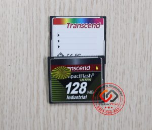 Transcend 128MB Industrial CompactFlash Card - CF200I - Used, Fully Functional