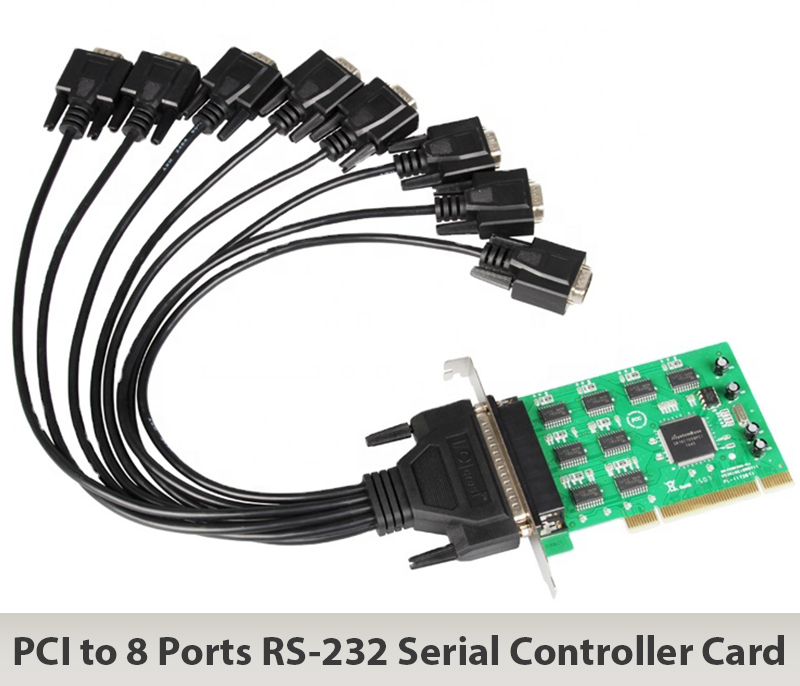 Card chuyển đổi PCI to 8 Ports RS-232 Serial Controller Card