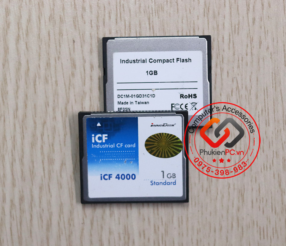 Thẻ nhớ CF INNODISK ICF4000 công nghiệp 1GB