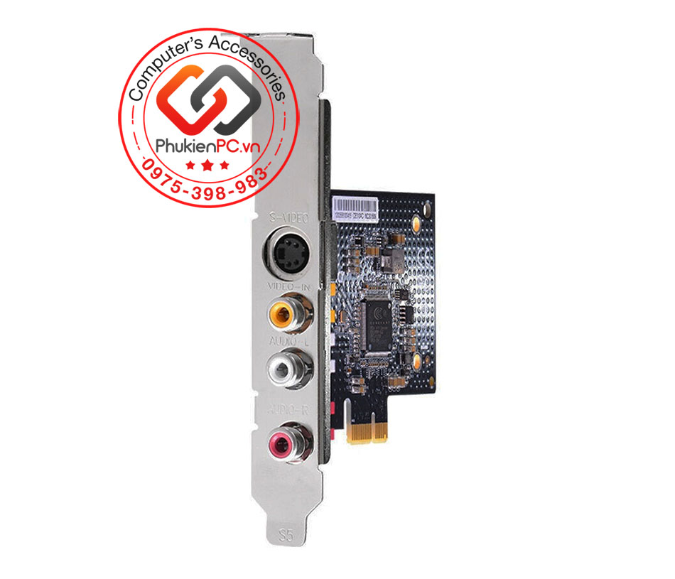 AverMedia CE310B Card Capture PCI-E to RCA AV, S-Video, ghi hình máy siêu âm, nội soi y tế