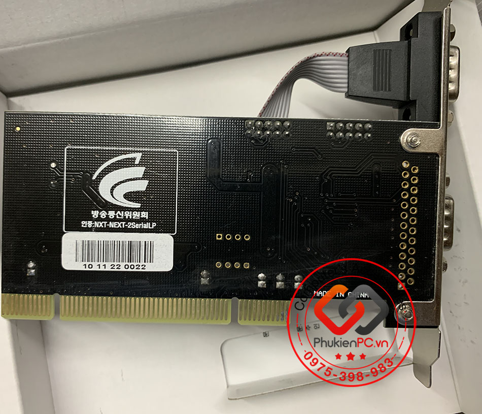Card PCI sang 2 COM RS232 thương hiệu NEXT