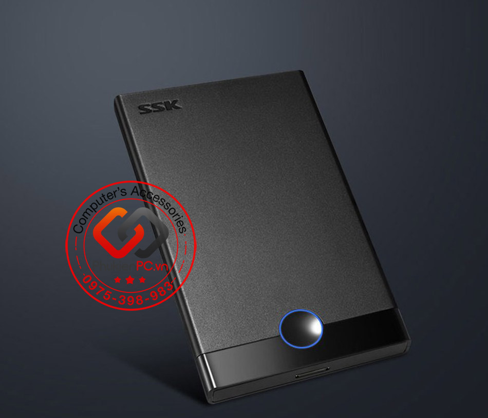 Box ổ cứng HDD SSD 2.5 SATA chính hãng SSK SHE-090