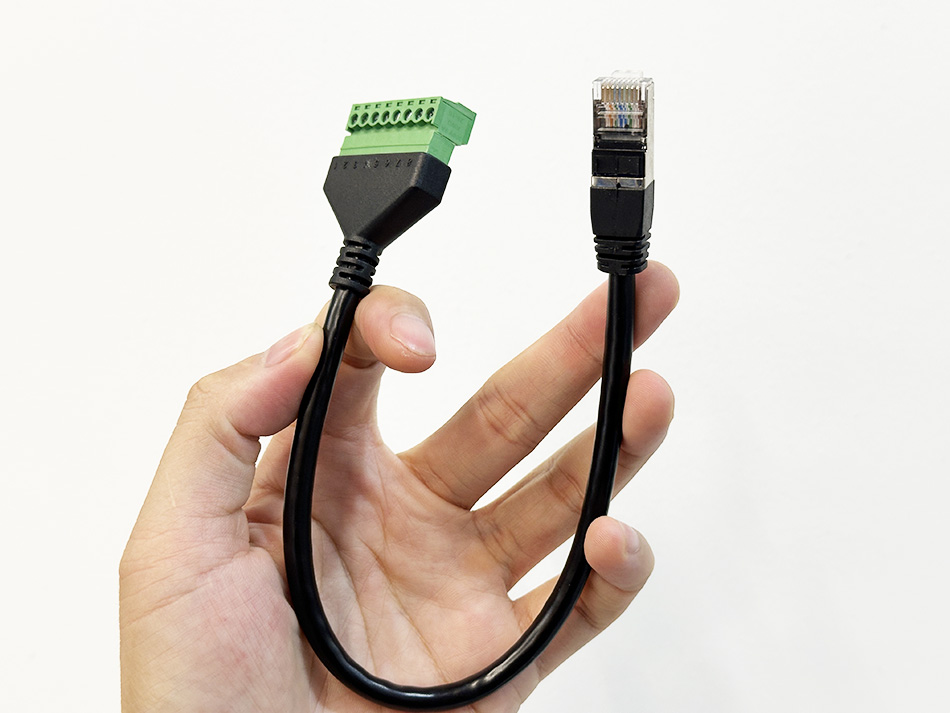 Nơi bán đầu nối RJ45 LAN 8P8C terminal bắt vít-sử dụng cho thiết bị công nghiệp COM RS422 RS485