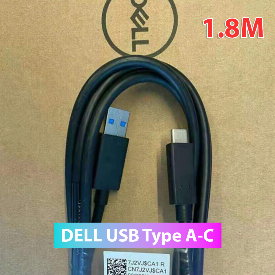 Cáp USB 3.1 Type A to Type C tốc độ 5GB dài 1.8M (tháo màn DELL)