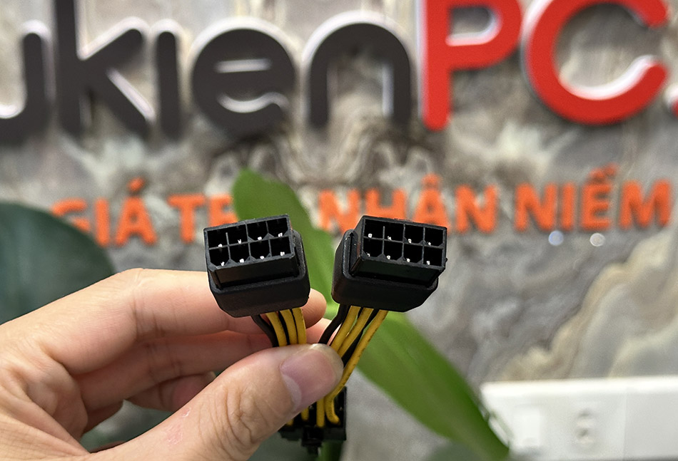 Dây cáp Dual 8PIN PCIE to 8PIN GPU NVIDIA TESLA K80 M40 M60 P40 P100 A30