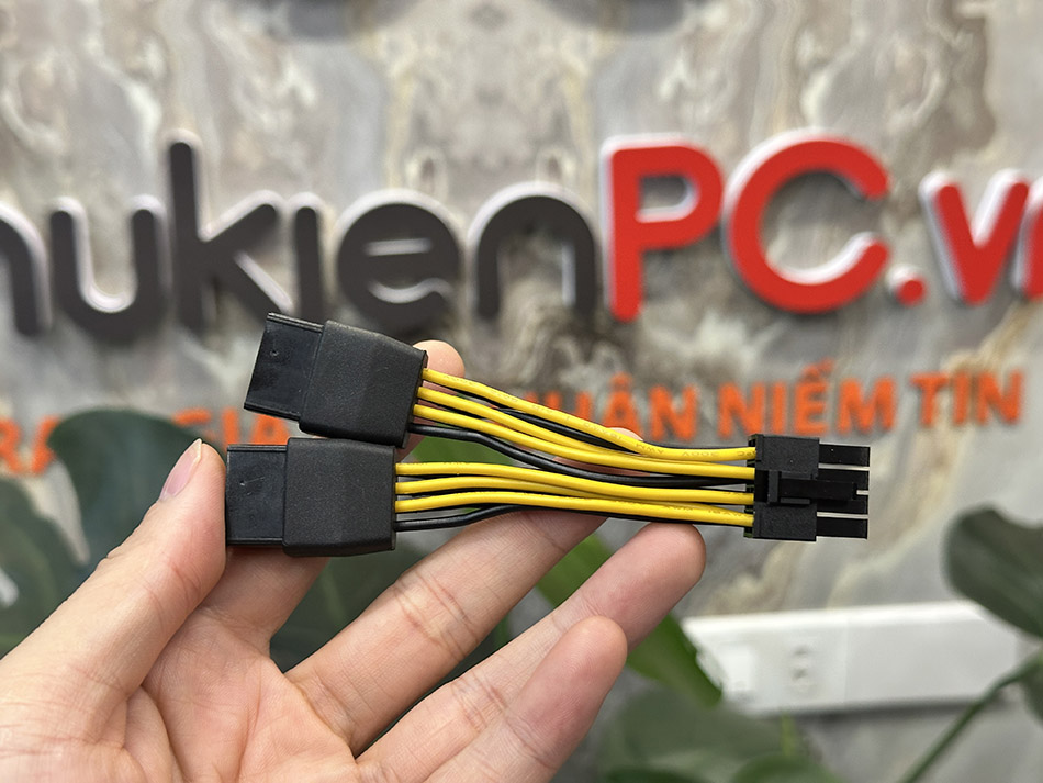 Dây cáp Dual 8PIN PCIE to 8PIN GPU NVIDIA TESLA K80 M40 M60 P40 P100 A30