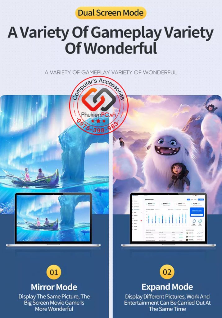 Cáp Displayort to Type C 8K 60hz 4K 144hz chuyển đổi hai chiều