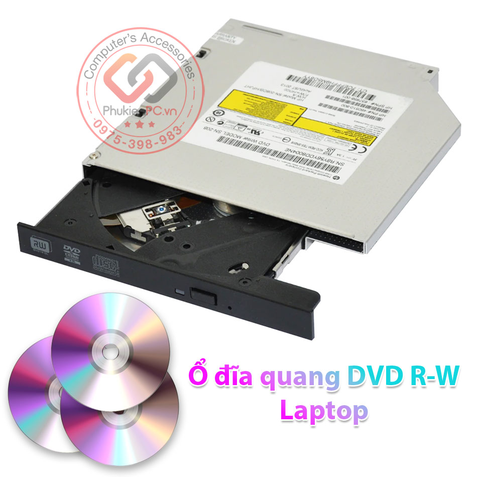 Ổ đĩa quang DVD R-W gắn Laptop, máy tính đồng bộ