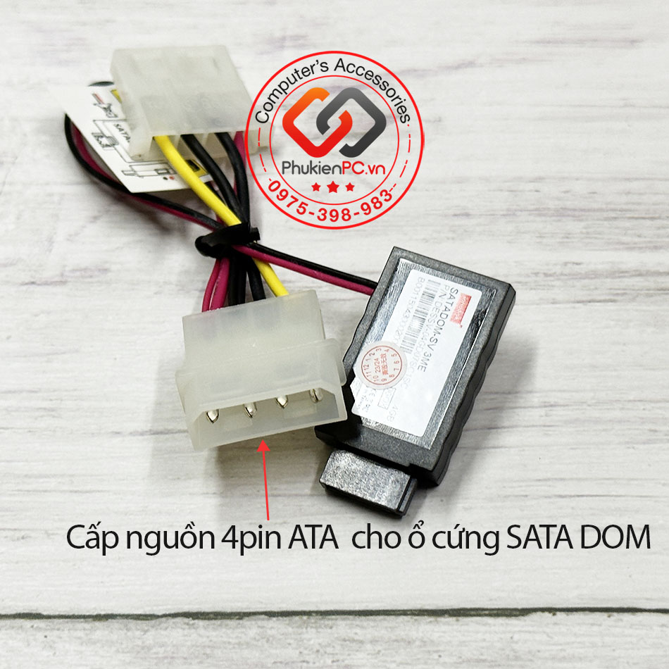 Thẻ nhớ, ổ cứng SATADOM 4GB công nghiệp Innodisk 3ME