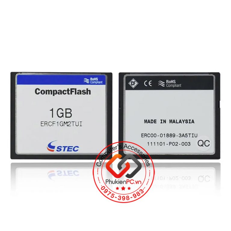 Stec Flash Module Thẻ nhớ CF STEC 64MB 128MB 256MB 512MB 1GB 2GB cho máy CNC