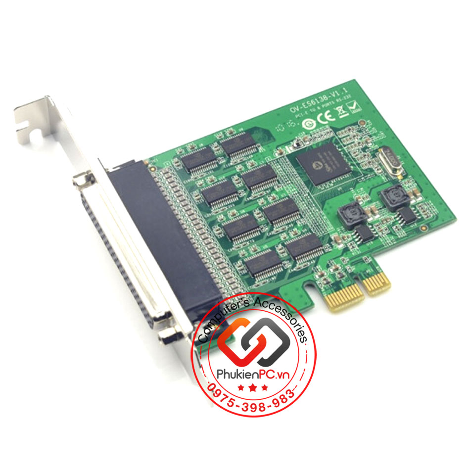 Card chuyển đổi PCI-E to 8 RS232 dùng cho công nghiệp
