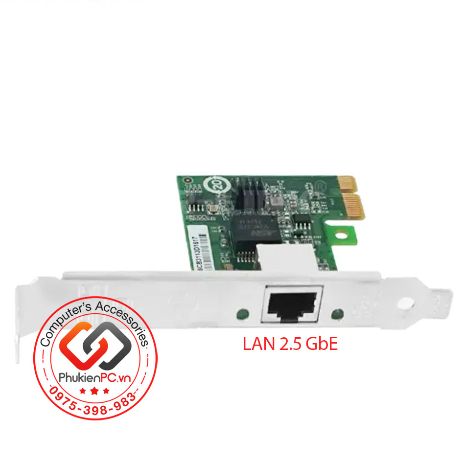 Card mạng PCIe 1x to LAN Ethernet 2.5G intel i225-IT