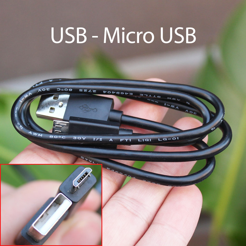 Dây cáp USB 2.0 to Micro USB truyền dữ liệu và sạc 0.7M