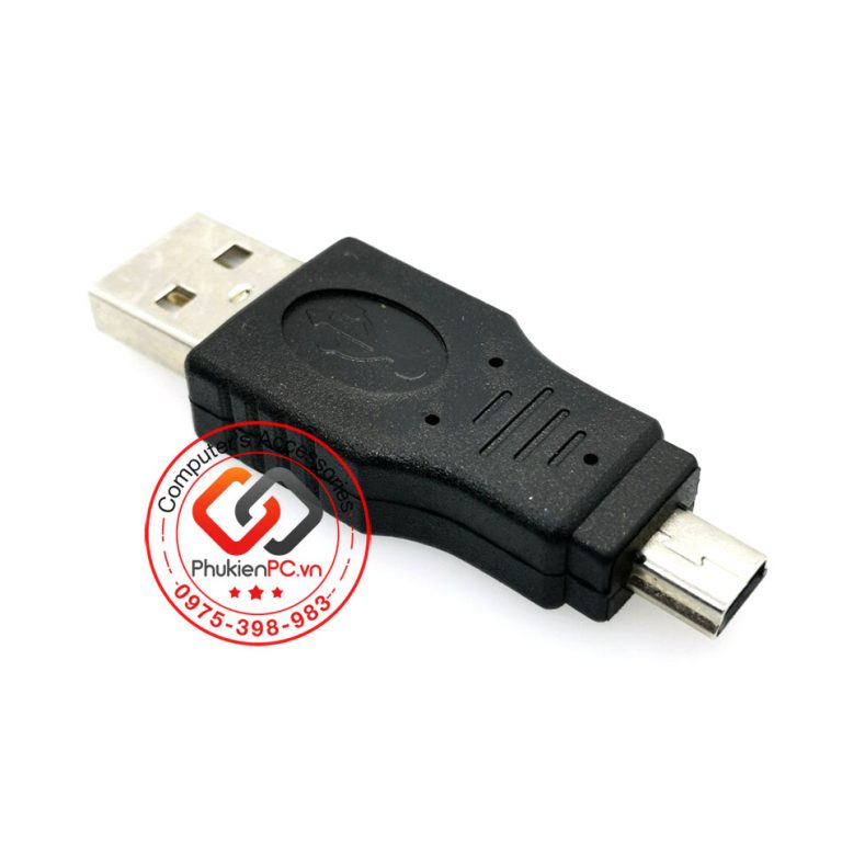 Đầu chuyển USB sang Mini USB nhỏ ngọn