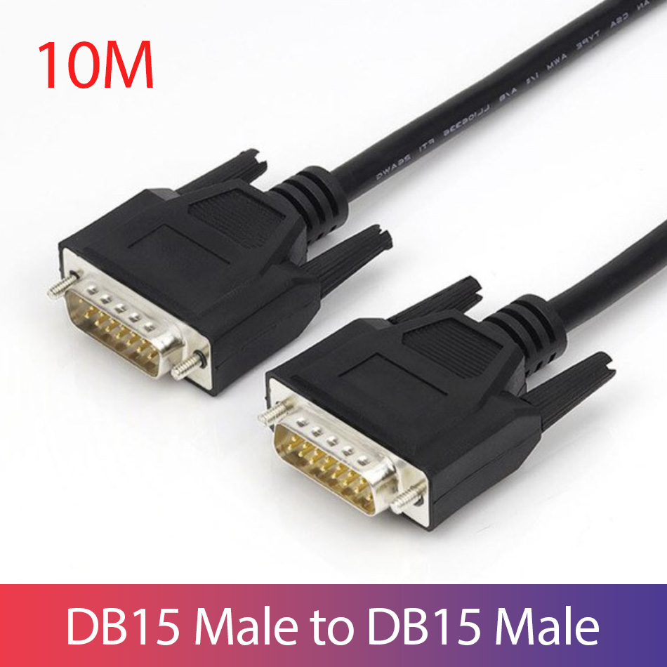 Cáp COM DB15 Male to Male dài 10M (loại 2 hàng)