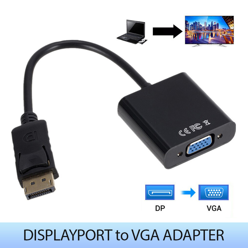 Cáp Displayport sang VGA FULLHD 1080P