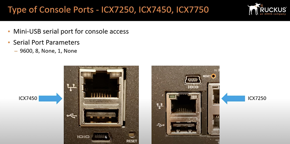Nơi bán Cáp Console RS232 DB9 Female to Mini USB Ruckus ICX 7250, ICX 7450, ICX 7750