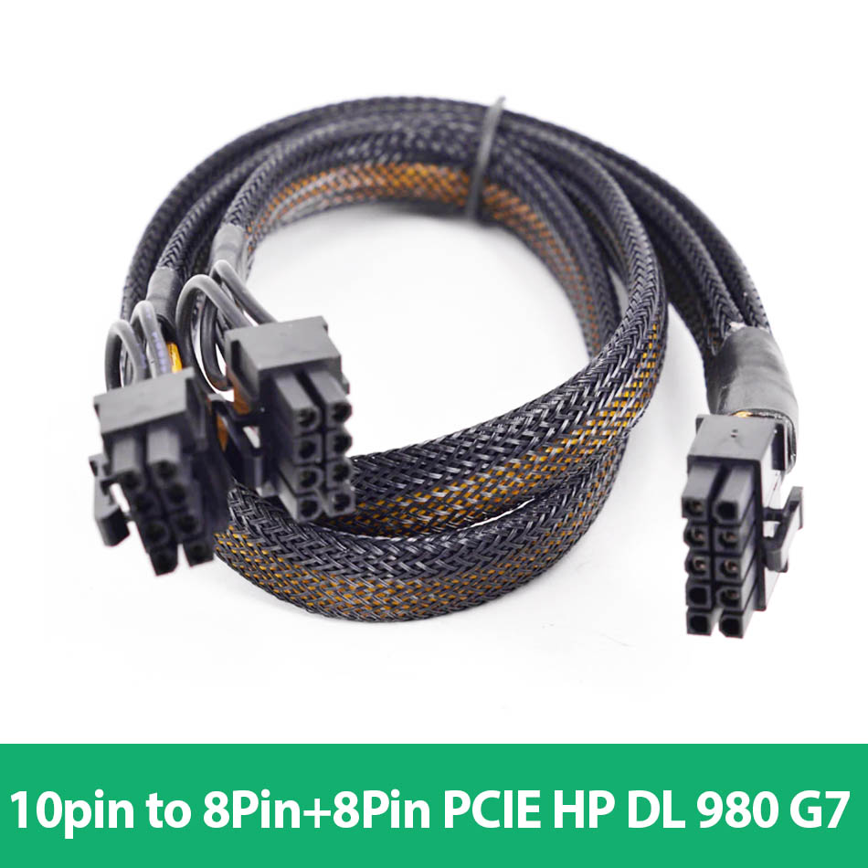 Dây cáp nguồn 10Pin to Dual 8PIN PCIE VGA HP DL980 DL580 DL585 G7