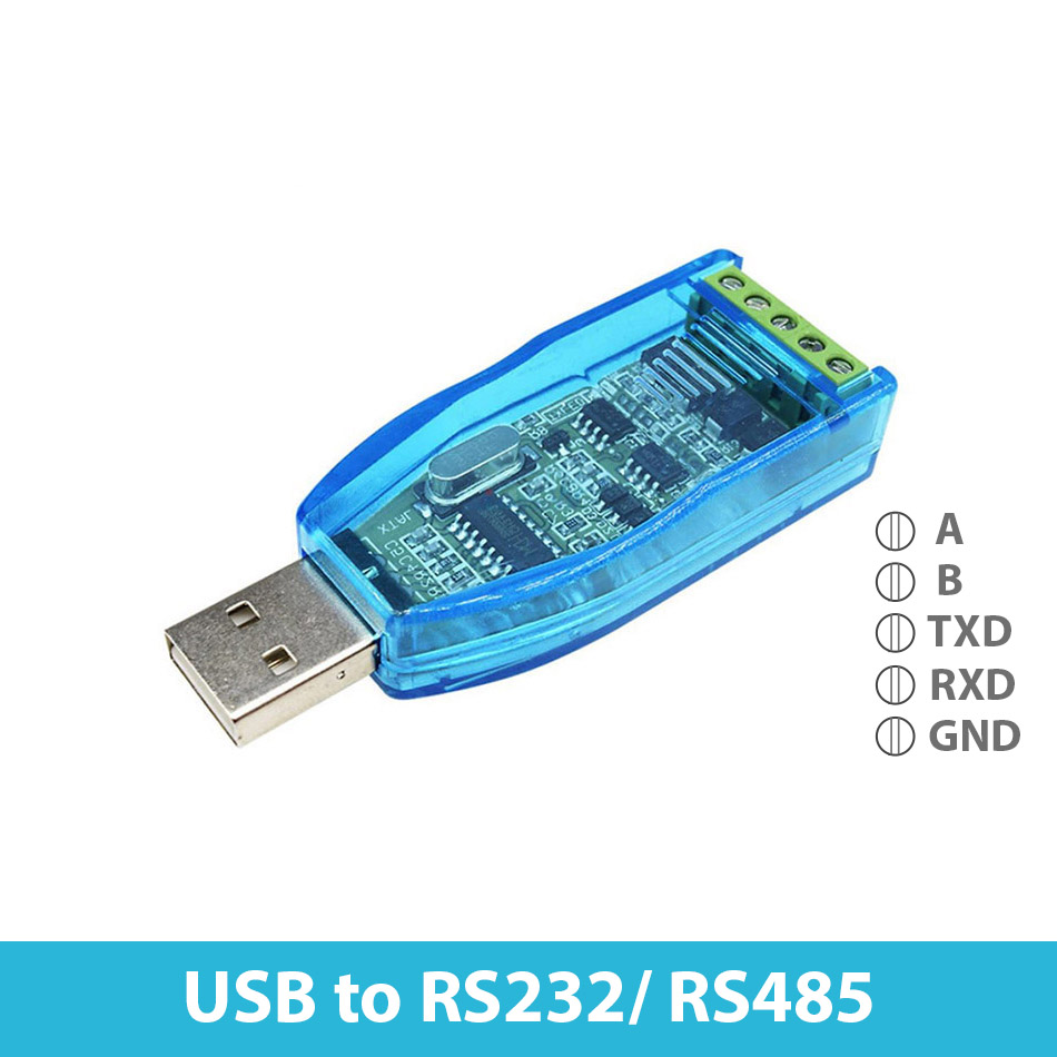 Đầu chuyển đổi USB to RS232 RS485 nhỏ gọn