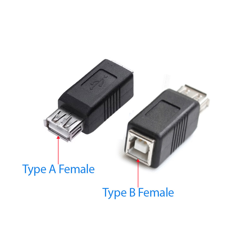 Đầu chuyển đổi USB 2.0 Type A Female to Type B Female
